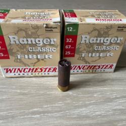 Cartouches winchester ranger calibre 12/70 plomb de 6 boîtes x2