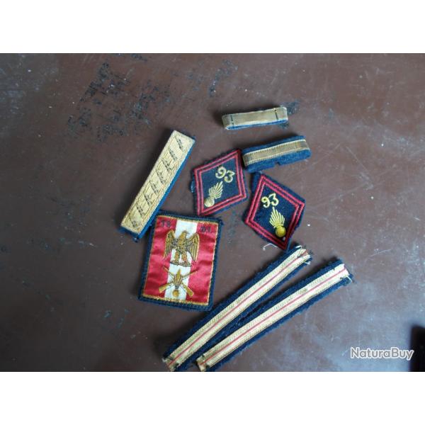 Lot Insignes d'Infanterie