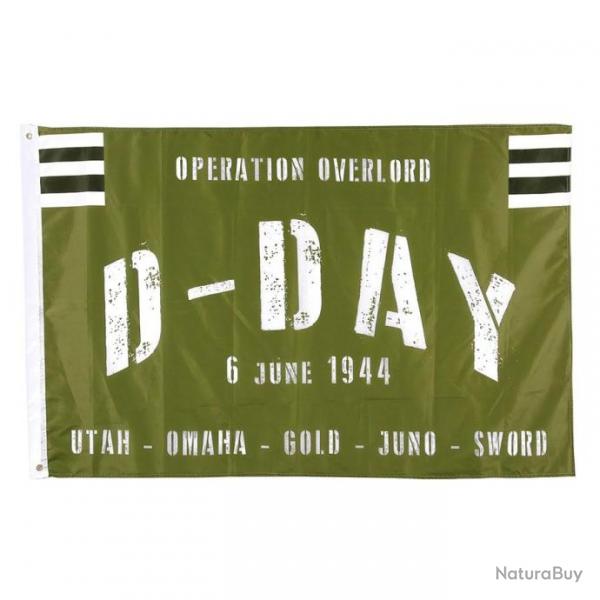 Drapeau D-Day Operation overlord 1m x 1m50