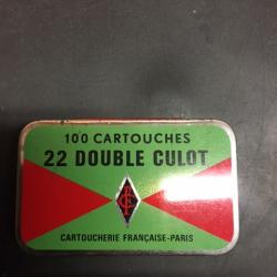 munition 22 Lr double culot