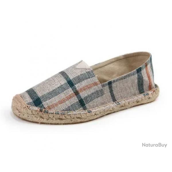 ESPADRILLE, ultra souple et confortable coloris : hemp red