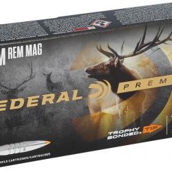 cartouche 7rm 160gr FEDERAL PREMIUM TROPHY BONDED TIP boite de 20