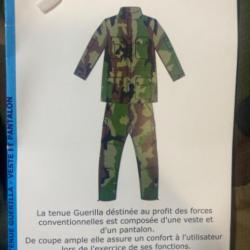 Vetement Guerilla Militaire