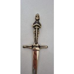 Dague Romantique,  en Bronze   19,00 cm