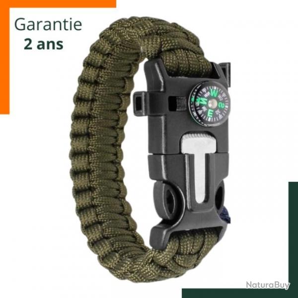 Bracelet de survie 5 en 1