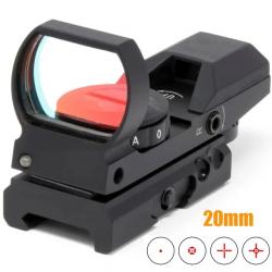 AirsoftPeak Viseur Point Rouge 20MM Paiement en 3 ou 4 fois - LIVRAISON GRATUITE !!!