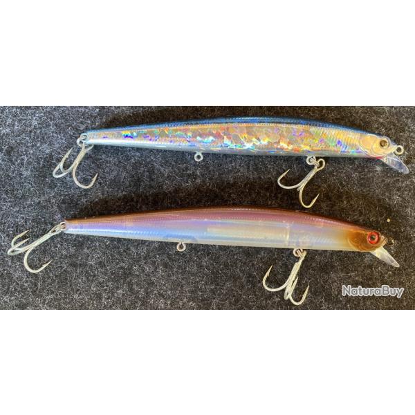 Lot 2 Leurre ZIP BAITS ZBL System minnow 139 F