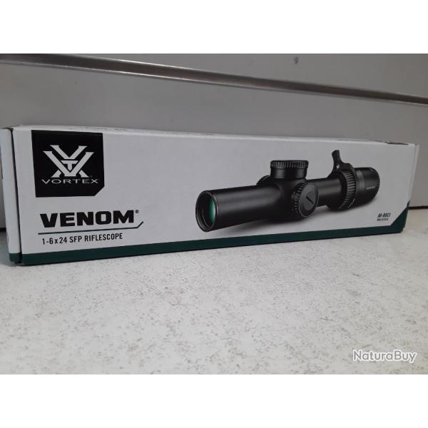 10625 LUNETTE VORTEX OPTICS VENOM 1-6X24 NEUF