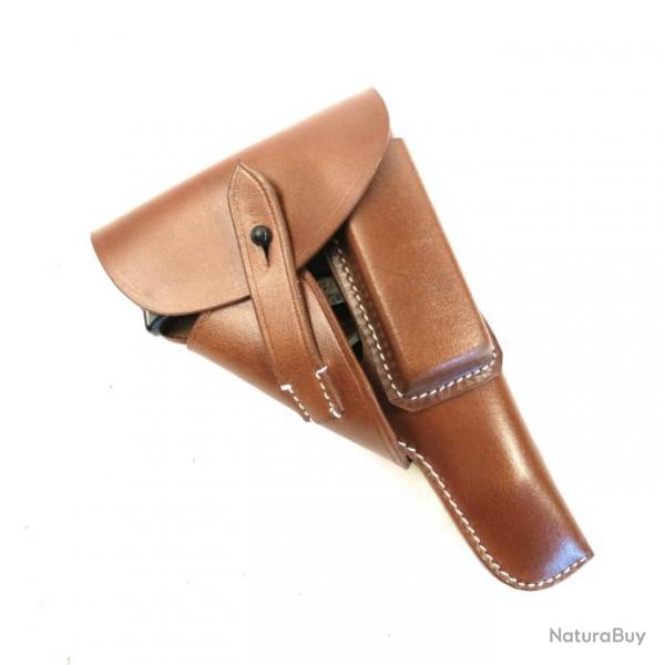 Etui cuir fauve Walther PP ou PPK