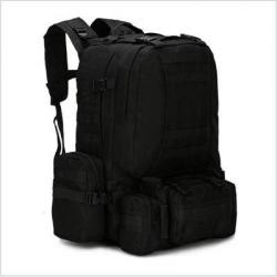 Sac de Camouflage Tactique 50L Couleur Noir