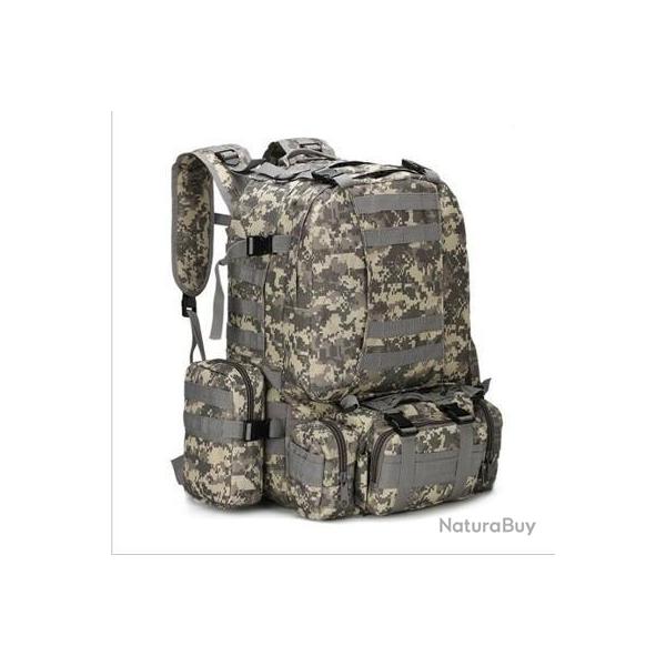 Sac de Camouflage Tactique 50L Couleur ACU