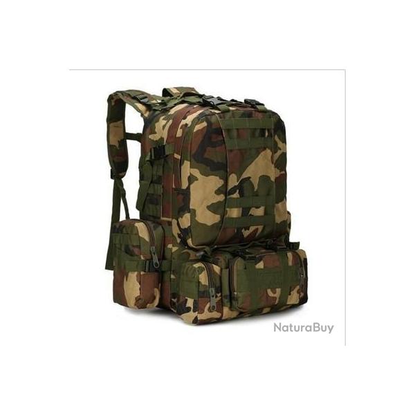 Sac de Camouflage Tactique 50L Couleur WL