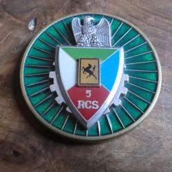 médaille 5eme RCS