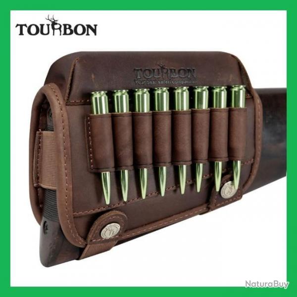 TOURBON boutstock, repose-joue, releveur, cuir vritable