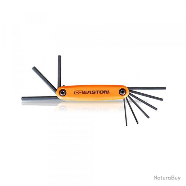 Jeu de cls Allen pliables Easton Pro XL Clam Pack