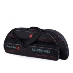 Housse compound Legend Archery souple DoubleTwo Black/red