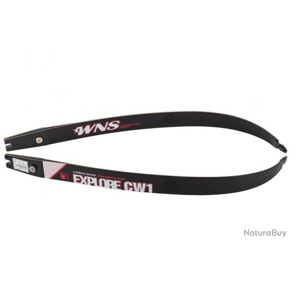 Branches recurve WNS Explore-CW1 68" (42 lbs) si poignée 25" - 66" (40 lbs) si poignée 23"