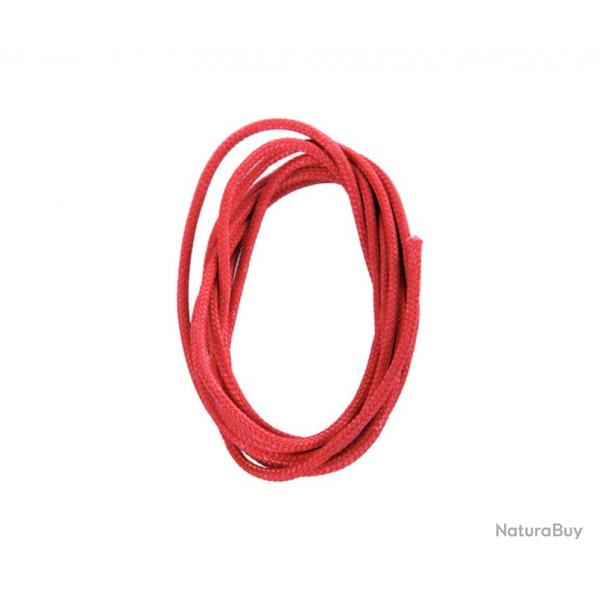 Cordelette pour D-Loop BCY .060 rouge polyester tress 1m