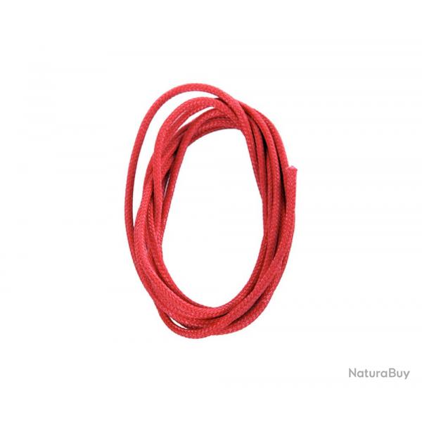 Cordelette pour D-Loop BCY .060 rouge polyester tress 1m