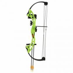 Kit arc junior Bear Archery Brave 3 RH RH Vert