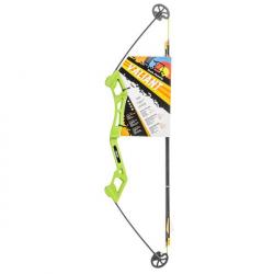 Kit arc junior Bear Archery Valiant Fluor green