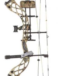 Kit arc à poulies Diamond Carbon Deploy SB RH 70 lbs 26-30" Mossyoak breakup camo