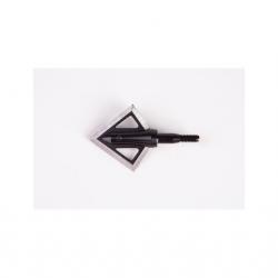Lot de 3 pointes de chasse Magnus Black Hornet à lames fixes 125 grain 2 blades - BH Ser-razor