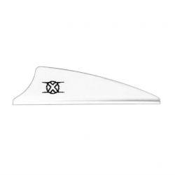 Plumes Bohning X 3 pouces x100 White shield