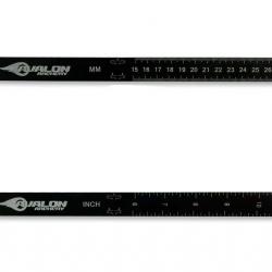 Equerre d'arc Avalon Standard en aluminium Black anodised