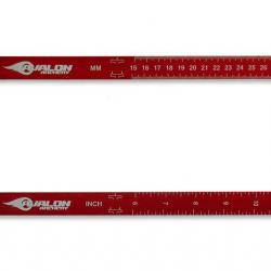 Equerre d'arc Avalon Standard en aluminium Red anodised
