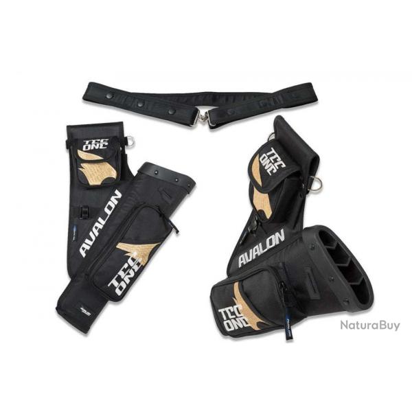 Carquois cible Avalon Tec One LH 2 pockets Gold-black