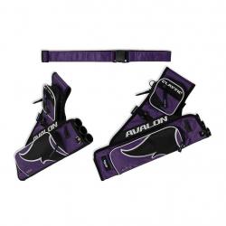 Carquois Avalon Classic 3 tubes et 2 poches LH Purple