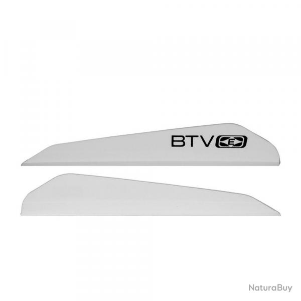 Lot de 100 plumes Easton BTV Blanc
