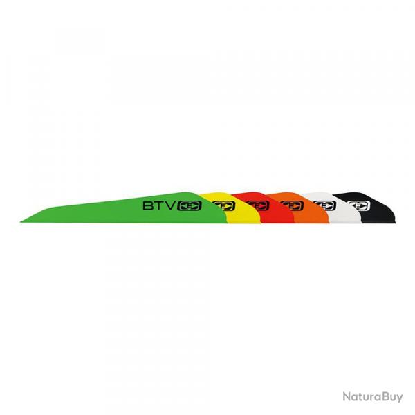 Lot de 100 plumes Easton BTV Bright orange