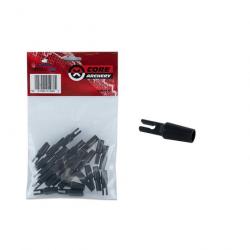 Lot de 25 encoches Overfit Core 5 mm Noir