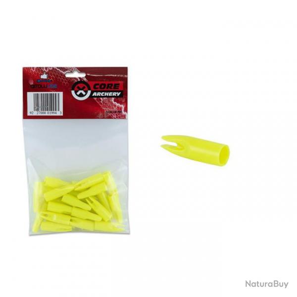 Lot de 25 encoches Overfit Core 7 mm Jaune