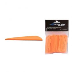 Lot de 100 plumes Avalon Archery Battle Orange