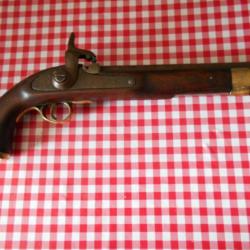 Pistolet russe à poudre noire fin du XIXème siècle