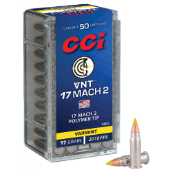 Balles CCI VNT - Cal. 17 HMR - Par 1