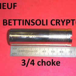 3/4 choke NEUF fusil BETTINSOLI CRYPTO long 70mm dia sortie 17.60 mm - VENDU PAR JEPERCUTE (JO534)