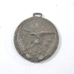 Ancienne médaille italienne Medaglia Alpini San Maurizio Patrono WW2, patron chasseurs Alpins Italie