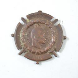 Ancienne médaille commémorative de Serbie Première Guerre Mondiale 1914 1918, pièce de terrain