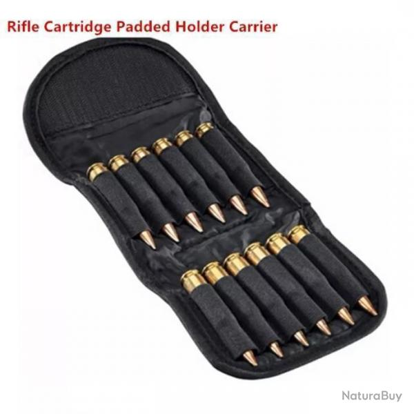 !!! LIVRAISON OFFERTE !!!! tui  munition arme raye carabine cartouchiere chasse rf 7609