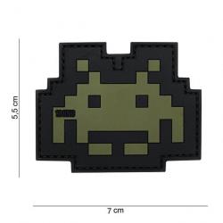 Patch 3D PVC  Space invader n°3