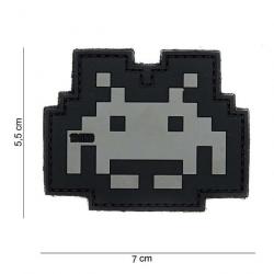 Patch 3D PVC Space Invader n°2