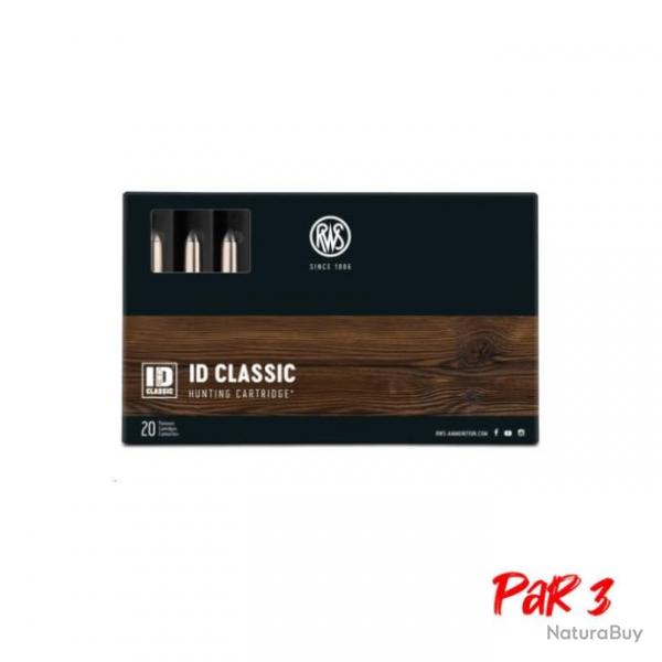 Cartouches RWS ID Classic - Cal.7x65 R - 10,5 g / Par 3