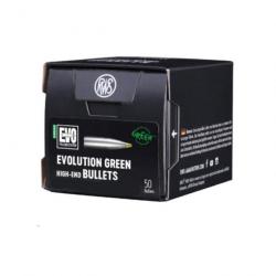 Ogives RWS Evo Green - 7,62 mm / 9 g / Par 1