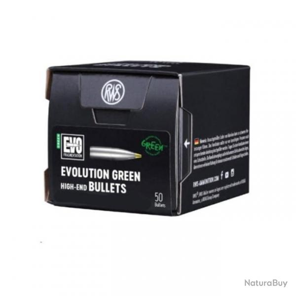 Ogives RWS Evo Green - 9 g / Par 1 / 7,62 mm