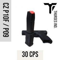 Extension chargeur cz p10f p09 9mm 30 coups THURSES INDUSTRIES