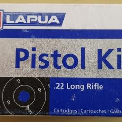 Cartouche 22lr LAPUA King Pistol